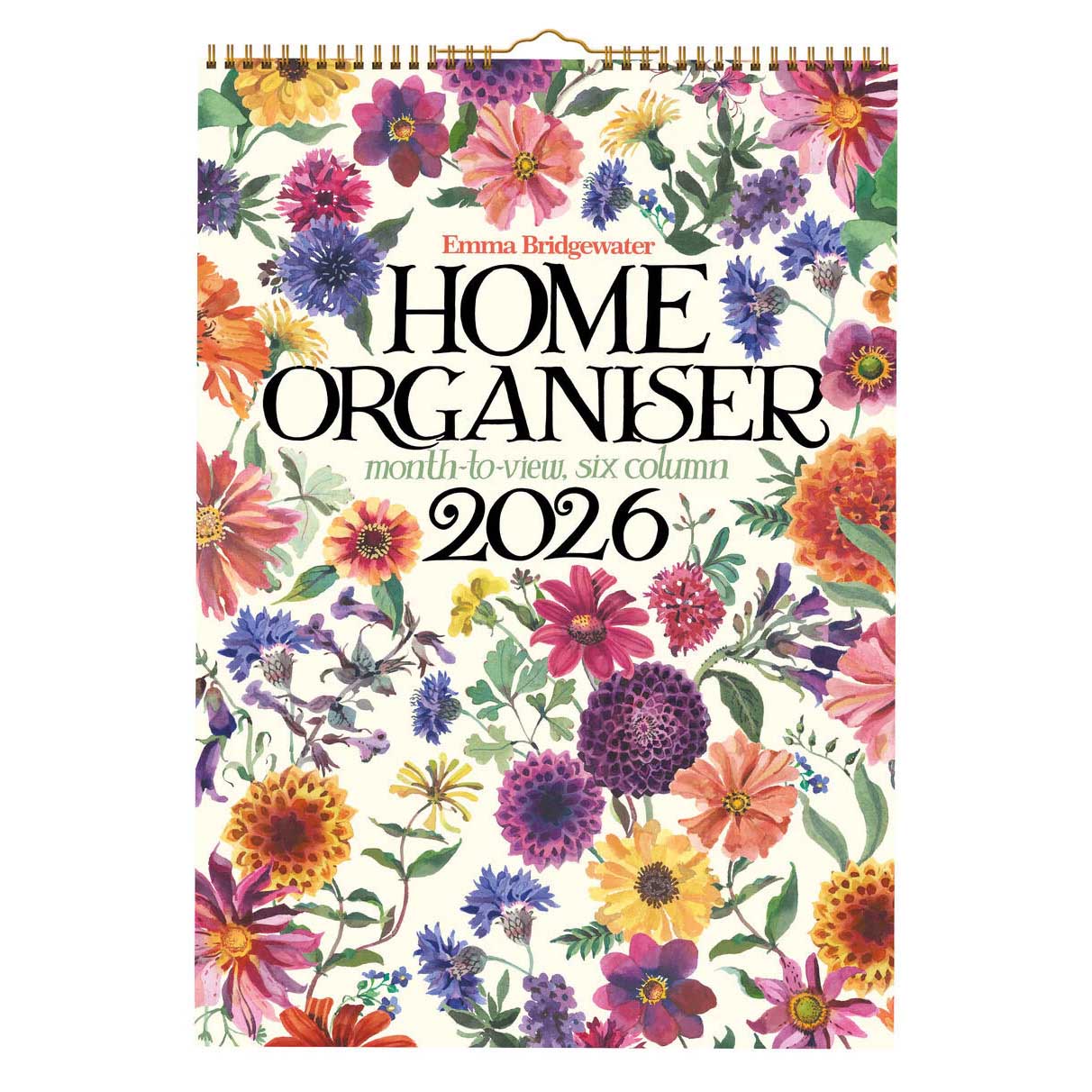 Emma Bridgewater Garden Flowers A3 Home Organiser 2026
