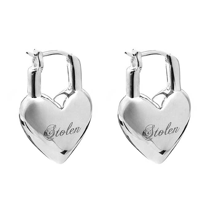 Stolen Girlfriends Club Love Locket Earrings