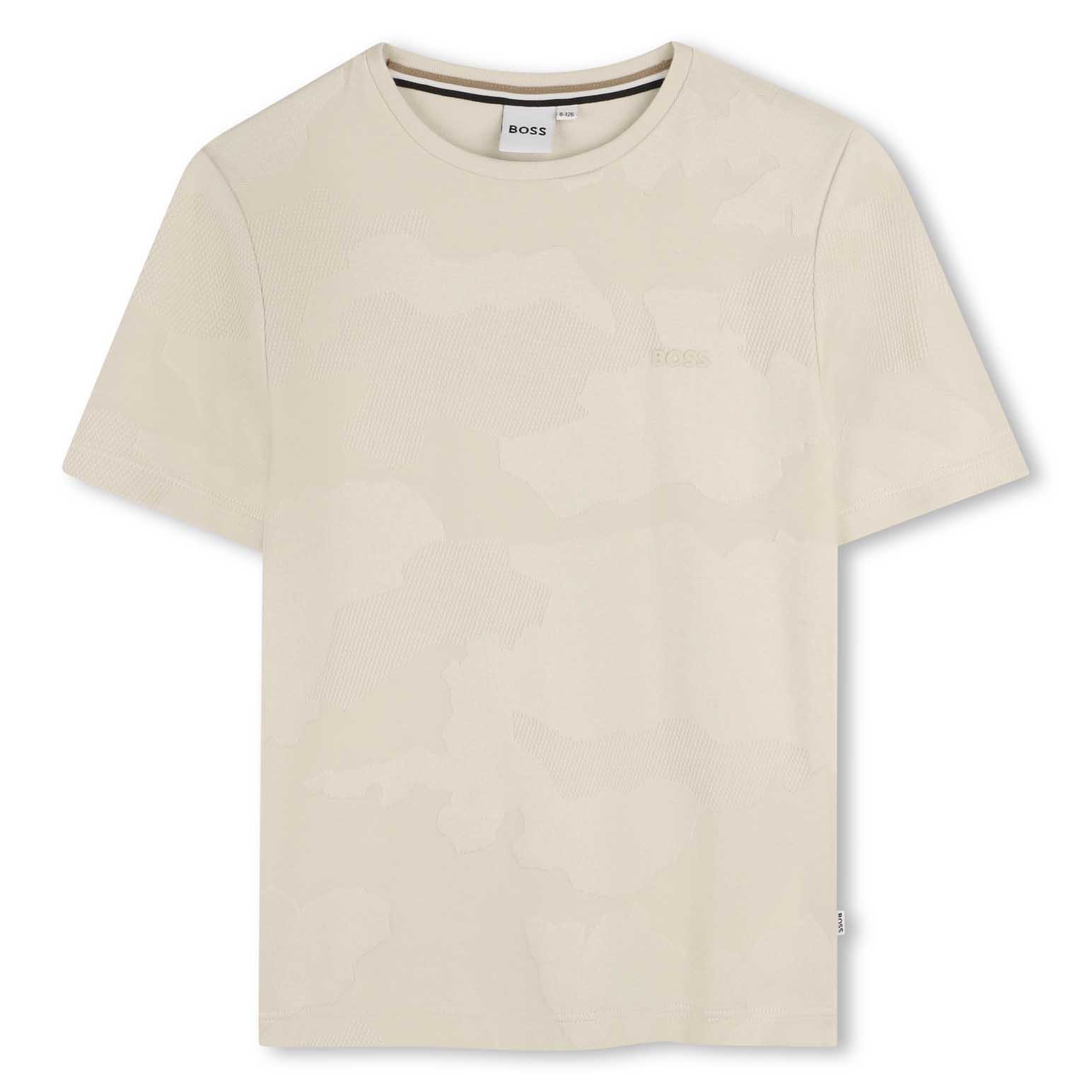BOSS Jacquard Tee 8Y-10Y