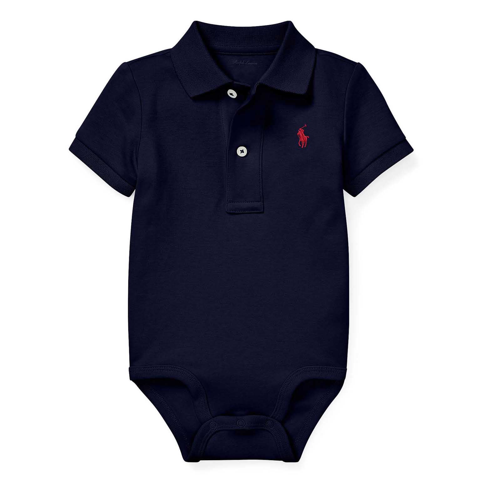 Polo Ralph Lauren Soft Cotton Polo Bodysuit
