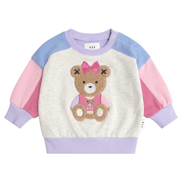 Huxbaby Varsity Huxette Spliced Sweatshirt 3-5Y