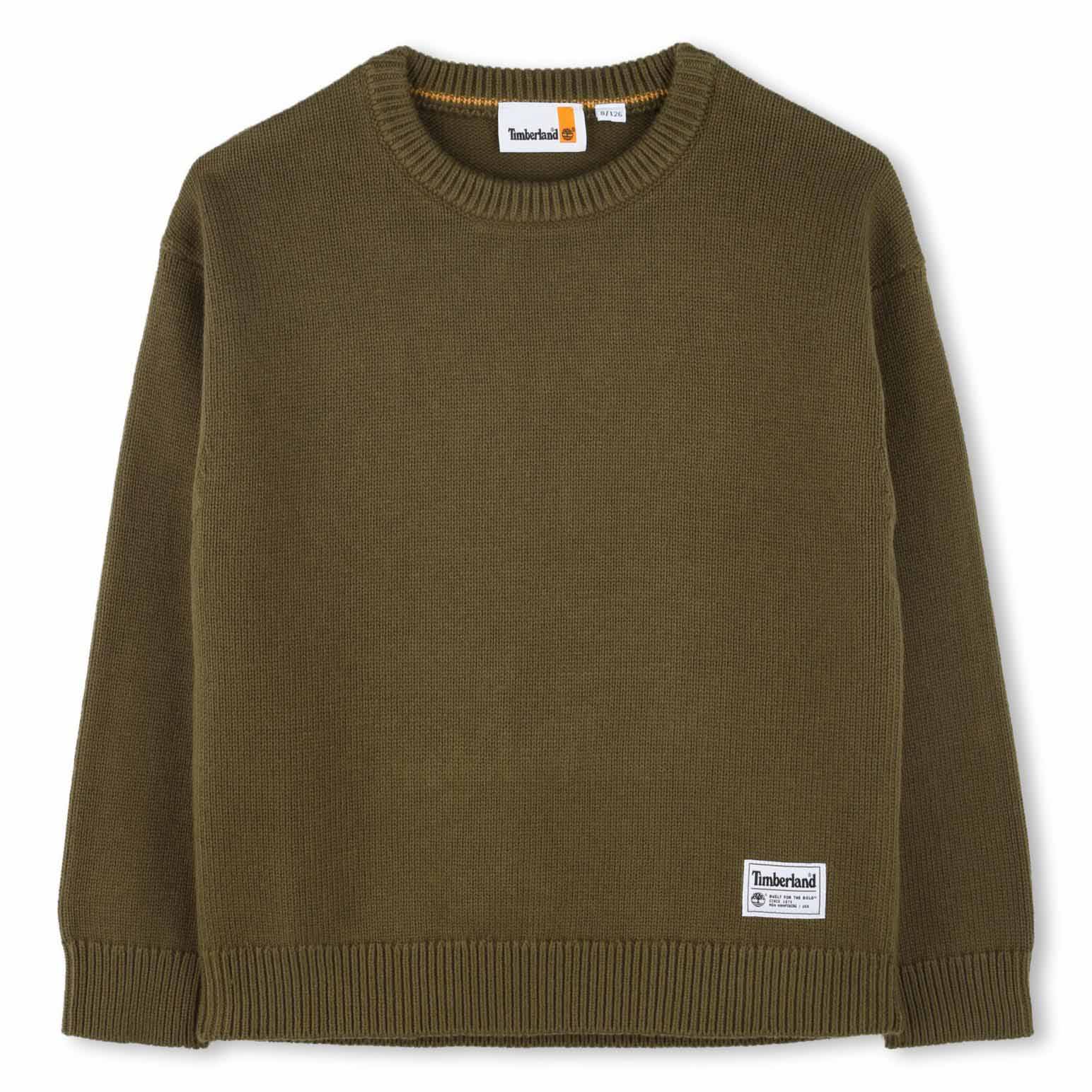 Timberland Cotton & Wool Sweater 6Y - 8Y