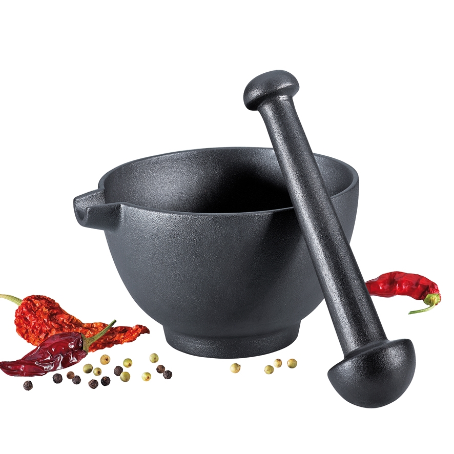 Zassenhaus Cast Iron Mortar & Pestle XL 15cm