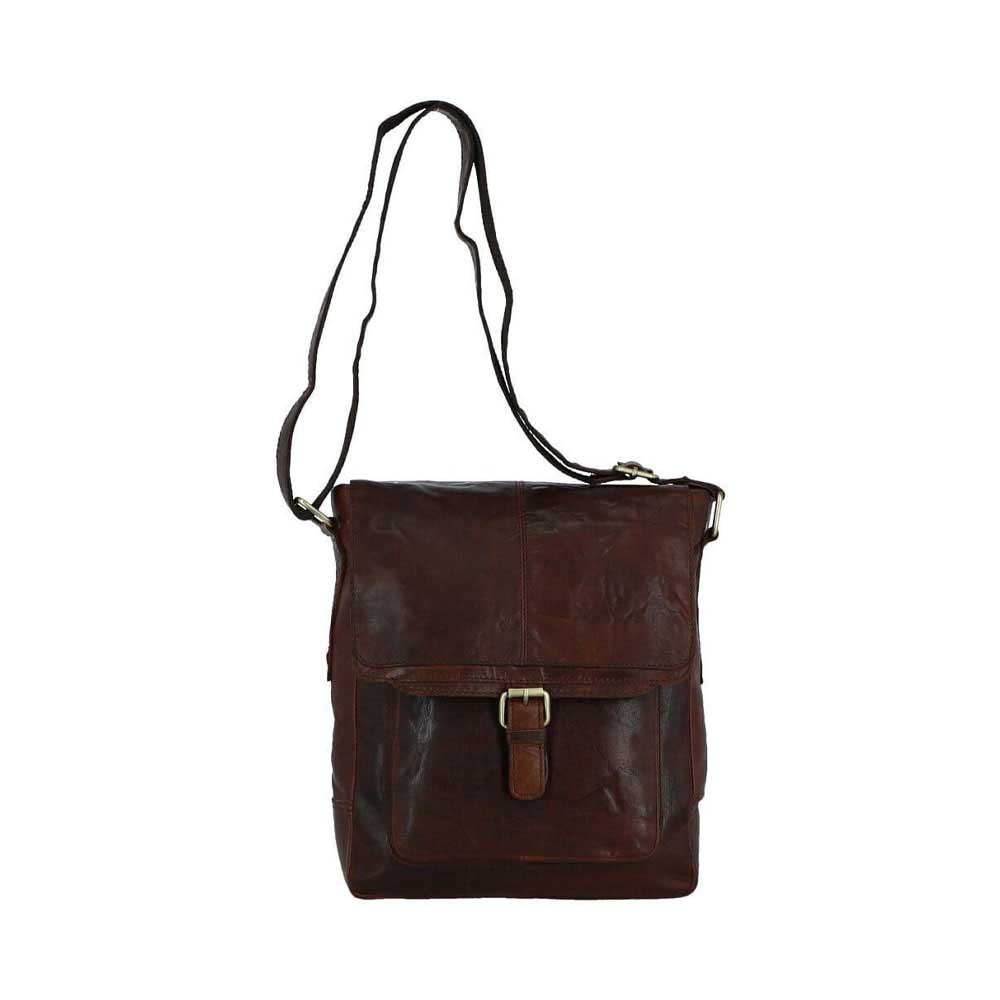 Ashwood Medium Vintage Wash Leather Travel Bag