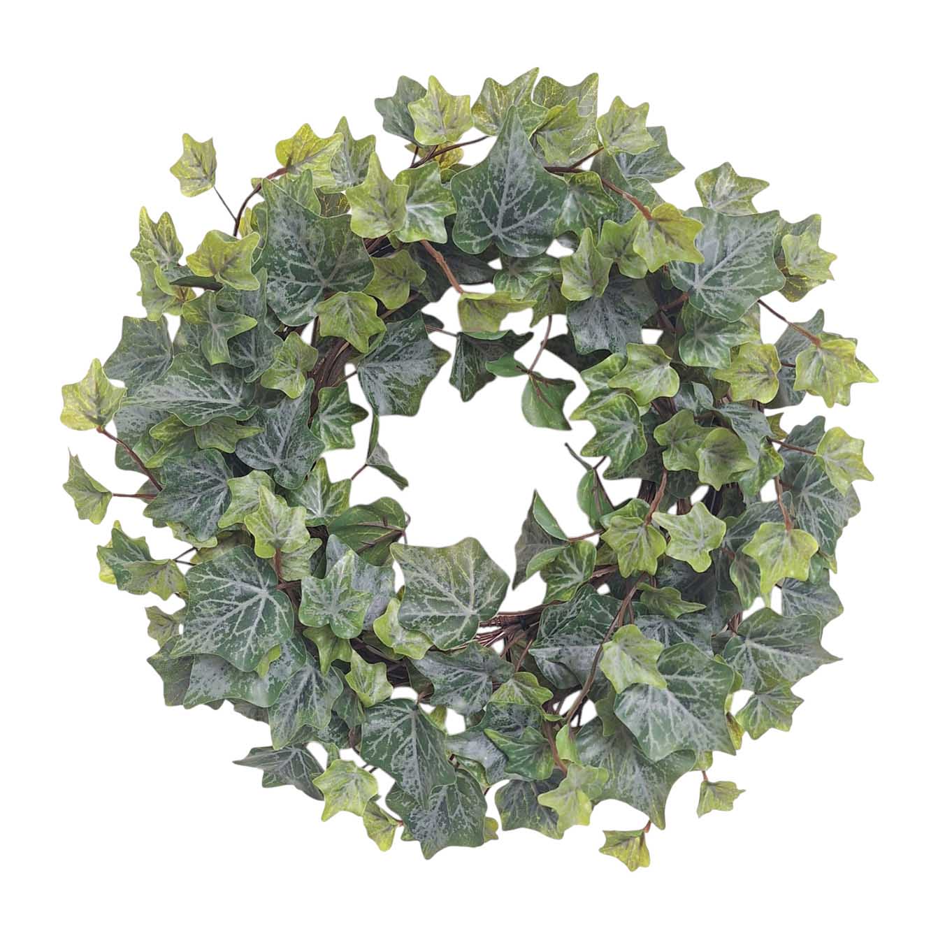 Frosted Ivy Wreath Small