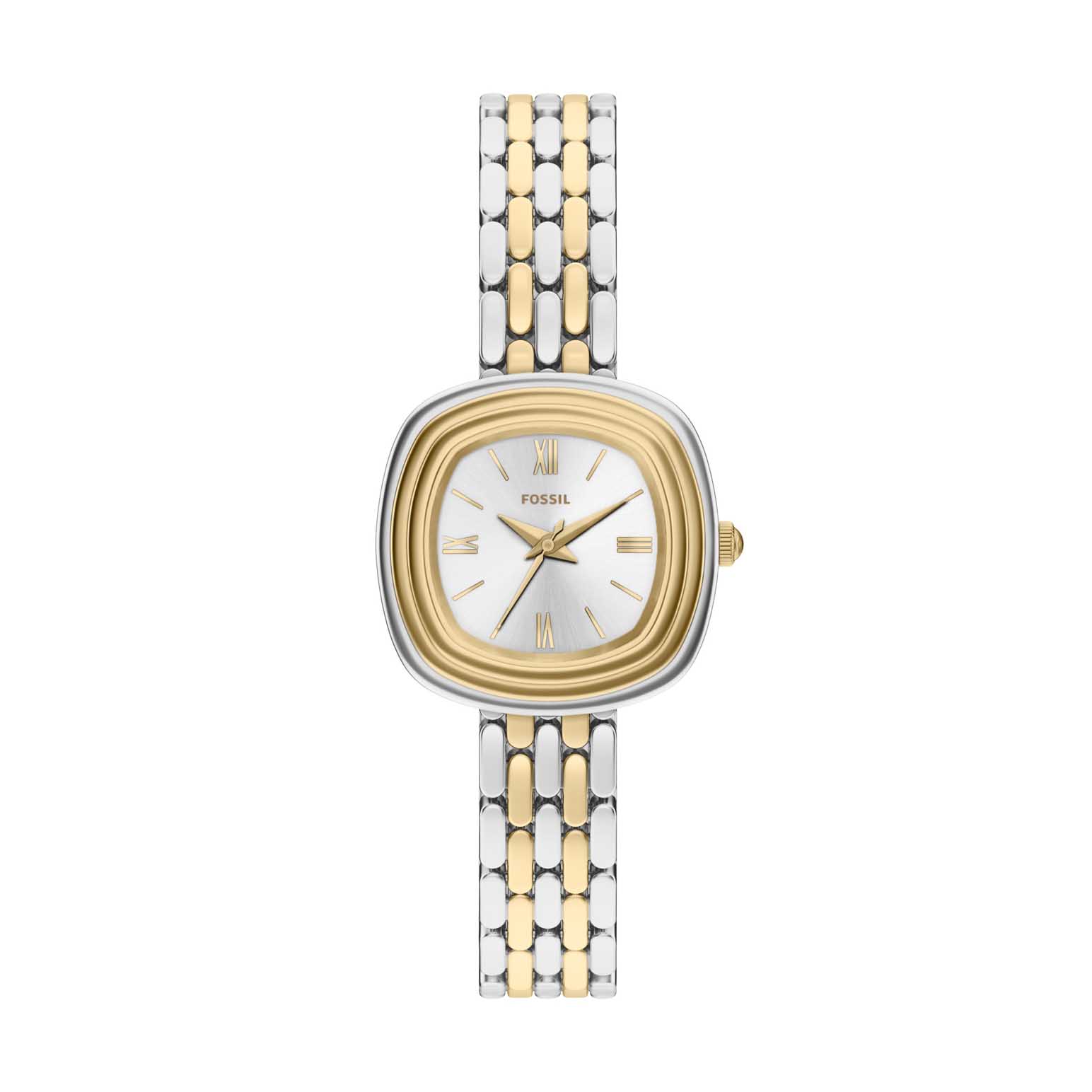 Fossil Emerson 30mm Three-Hand Two-Tone Stainless Steel Watch