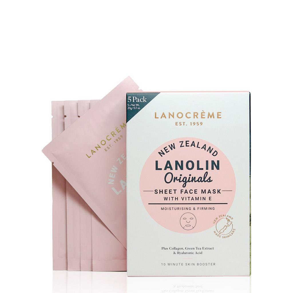 Lanocreme Lanolin Originals Face Mask 5x25g