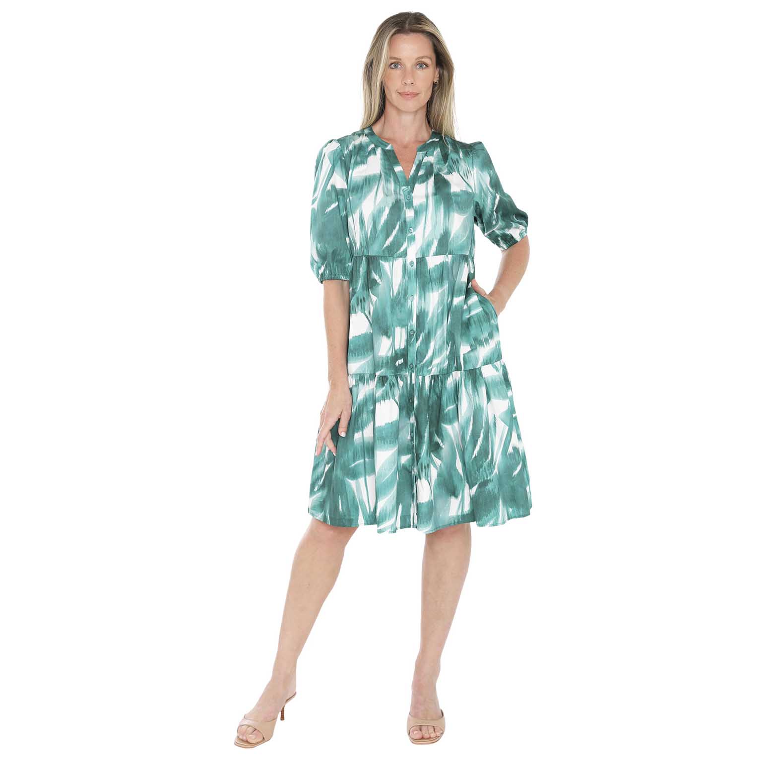 Jump Jewel Leaves Dress