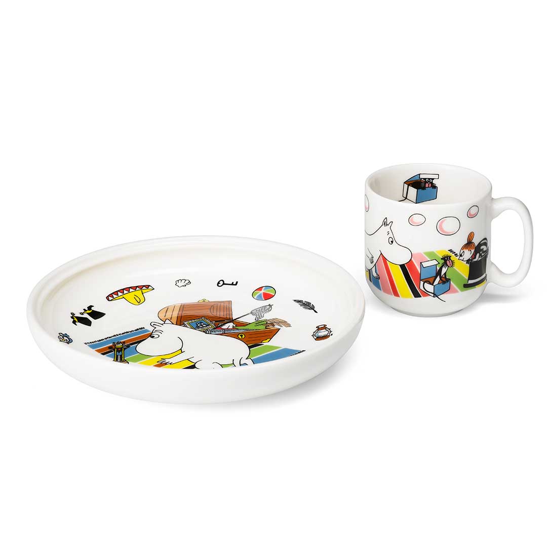 Iittalai Moomin Children's Moomintroll Set