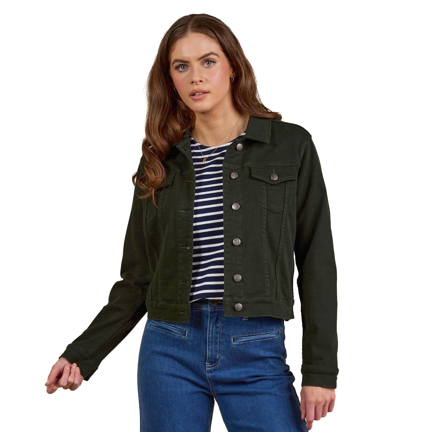 Vassalli Knit Denim Jacket