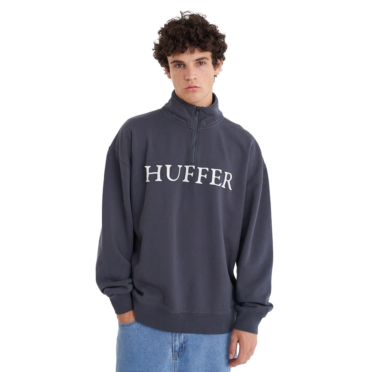 Huffer Block 1/4 Zip 350/Cased