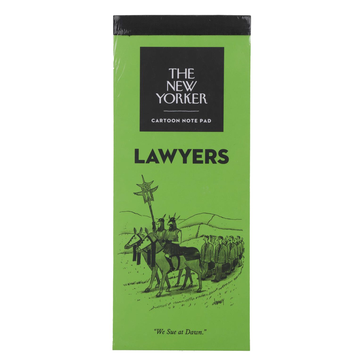 New Yorker Lawyers Notepad