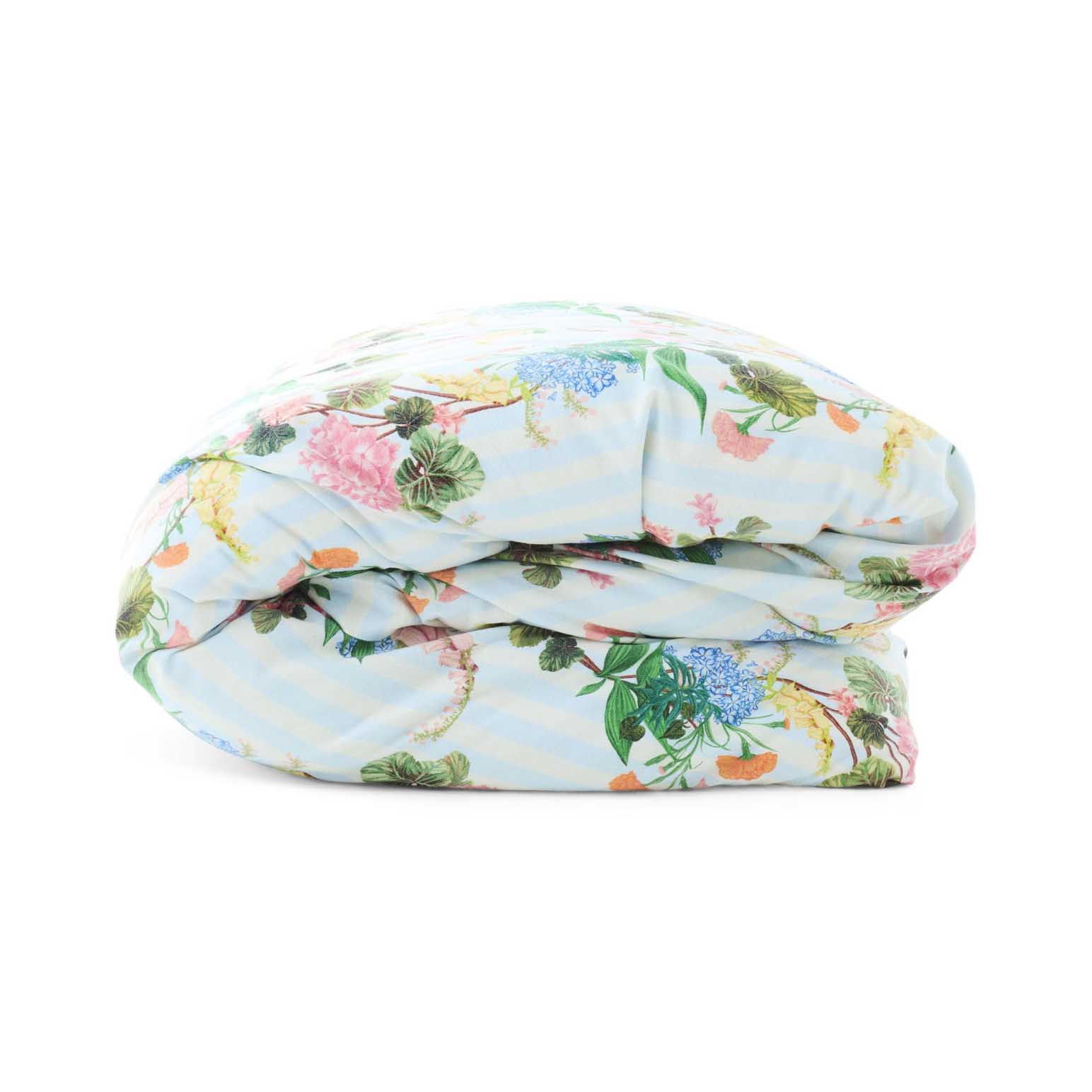 Kip & Co Bouquet Beauty Stripe Flannelette Quilt