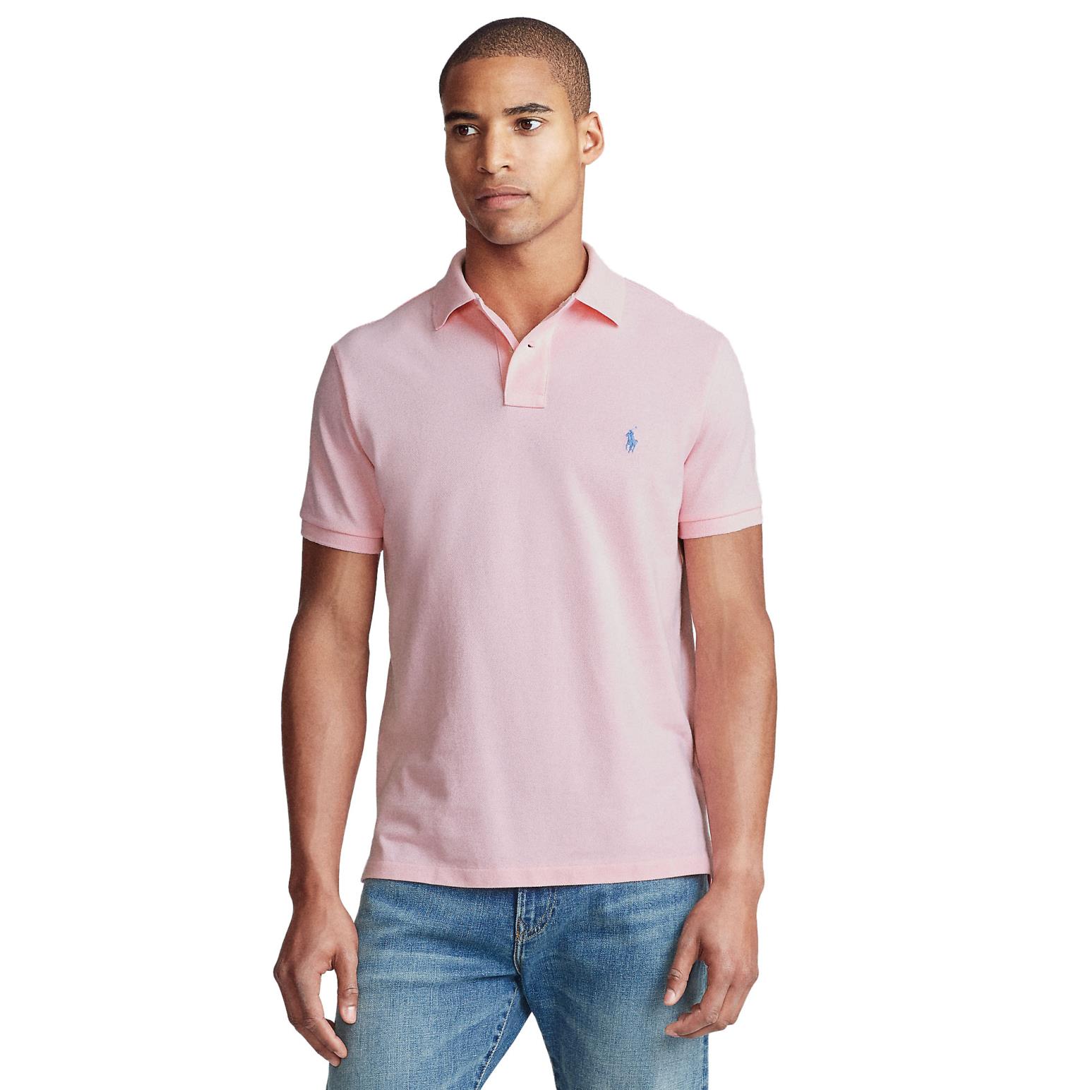 Polo Ralph Lauren Custom Slim Fit Mesh Polo