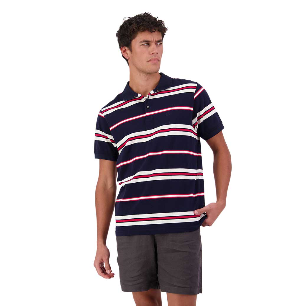 Swanndri Glenvar Stripe Polo