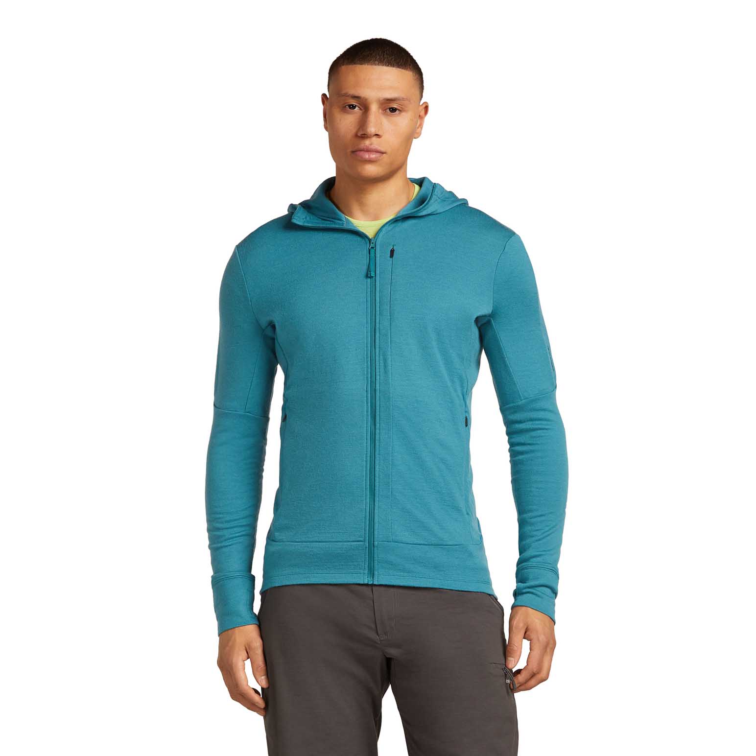 Icebreaker M Merino 260 Quantum Long Sleeve Zip Hoodie
