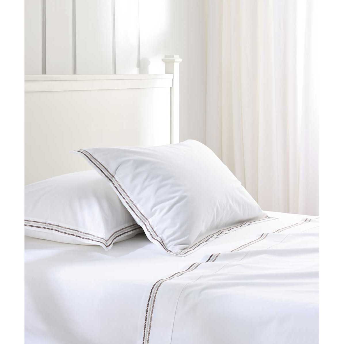 MM Linen Medea Pillowcover Set Of 2 - Browns