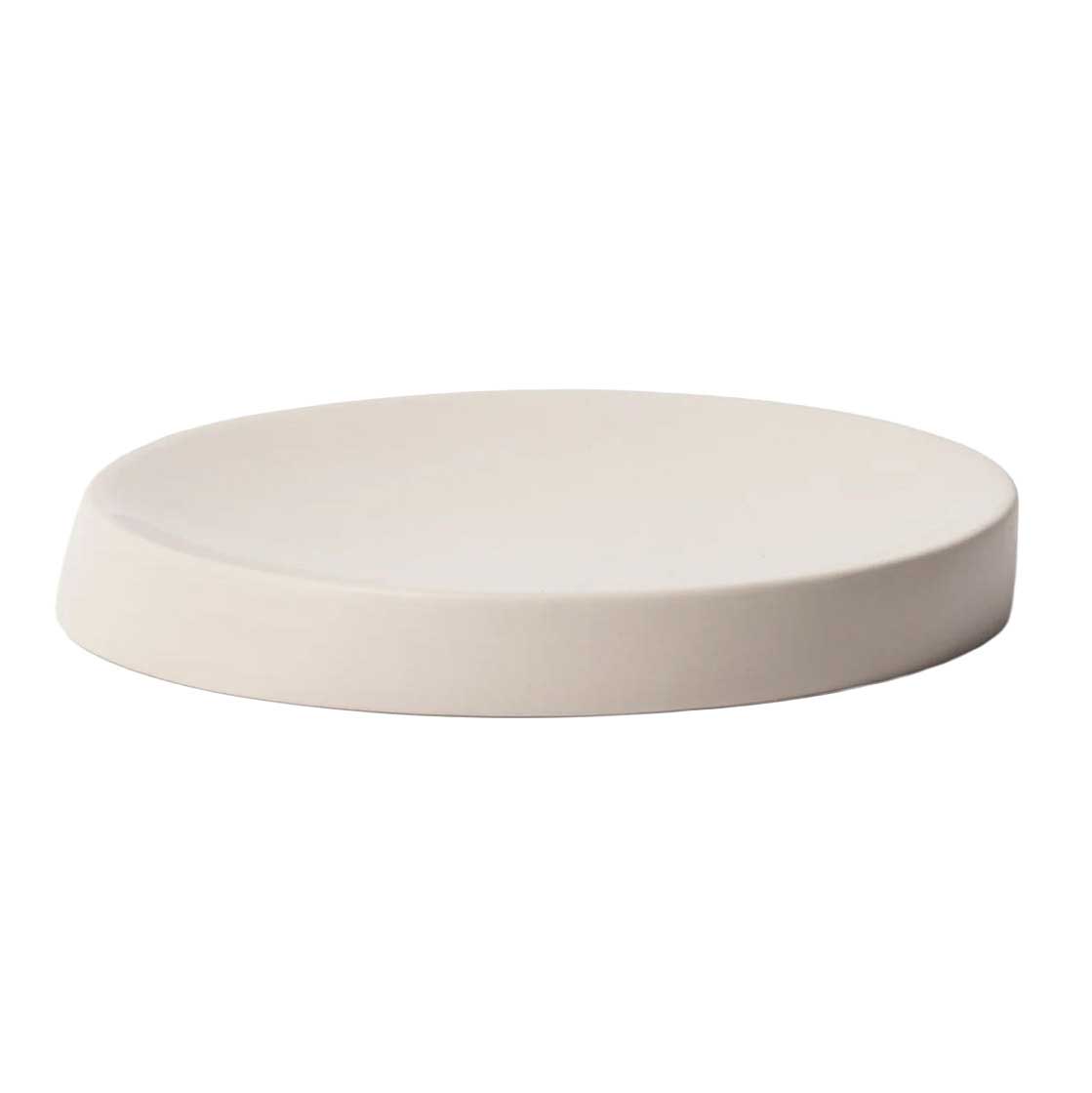 Citt&agrave; Oblique Tray Bone L 24cmdiax3cmh