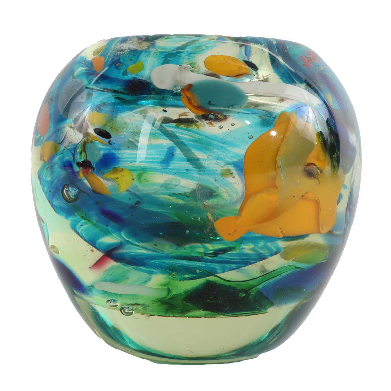 flamedaisy Blue Marbowl