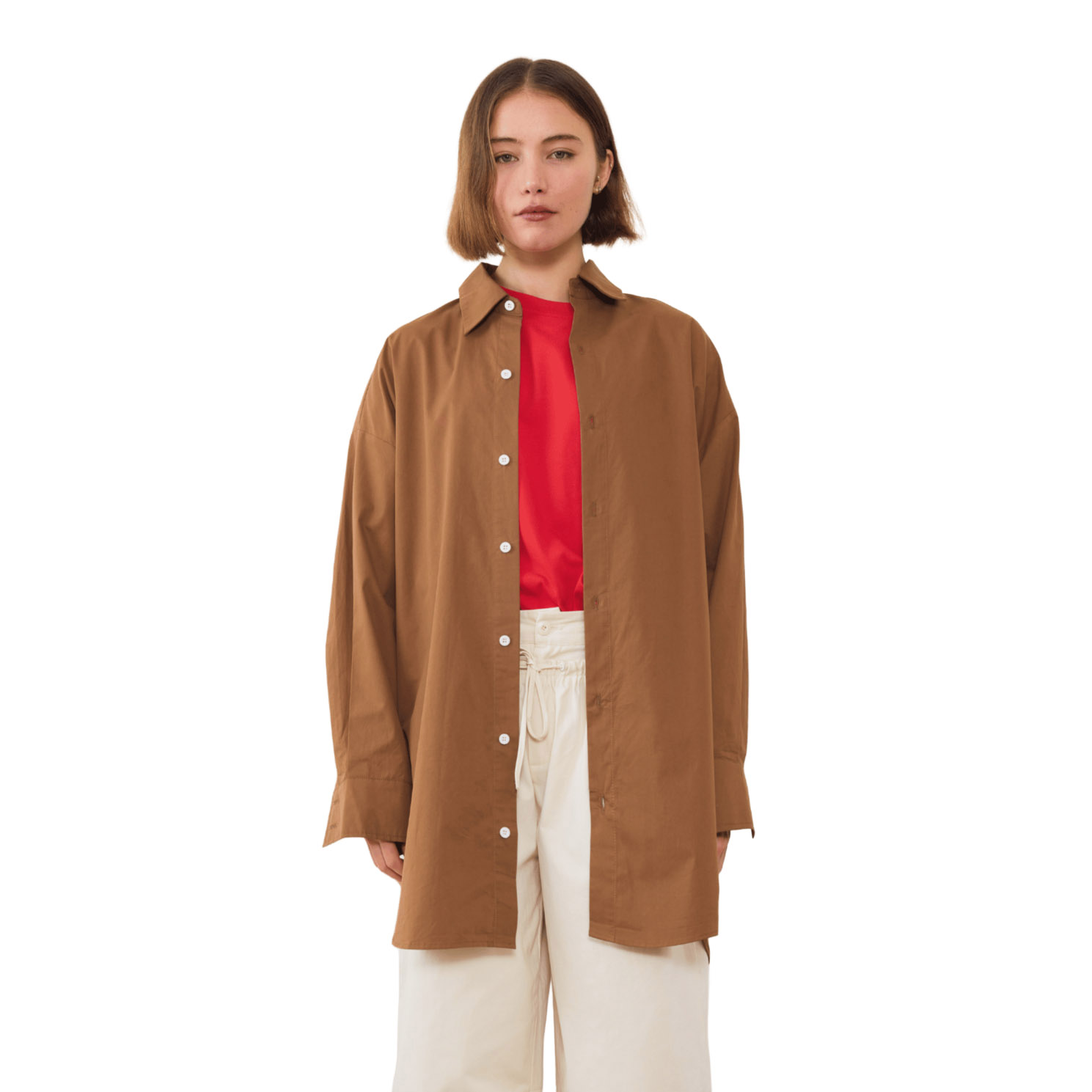 COMMONPLACE ESSENTIALS Peachy Shirt