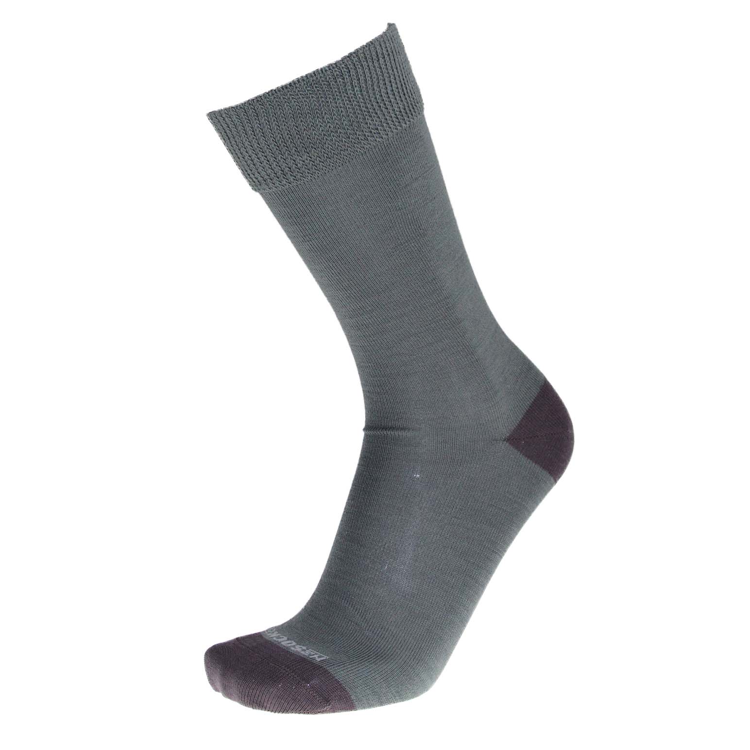 NZ Sock Co Merino Comfort Top Contrast Heel and Toe