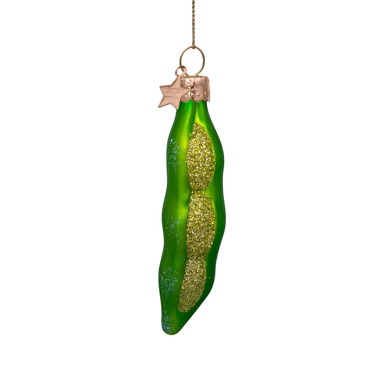 Vondels Ornament Glass Soya Bean 8.5cm