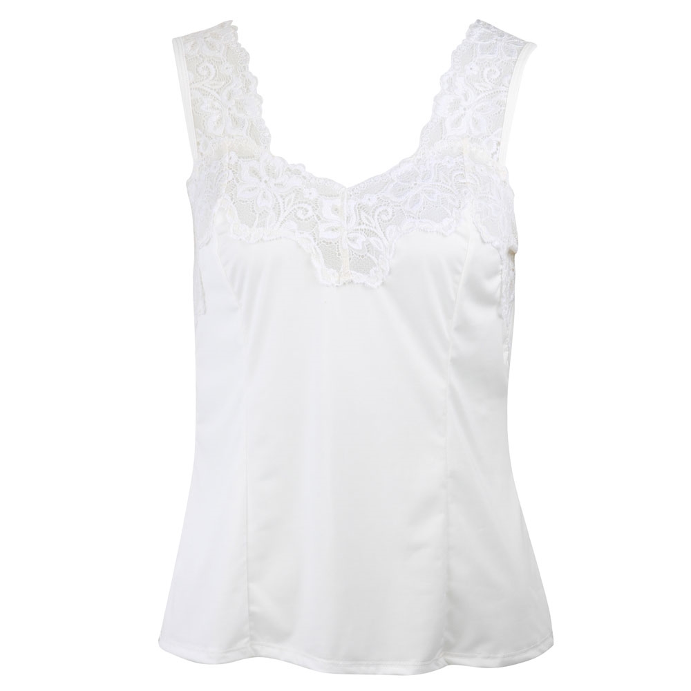 Essence Singlet Style Cami Cutaway Lace