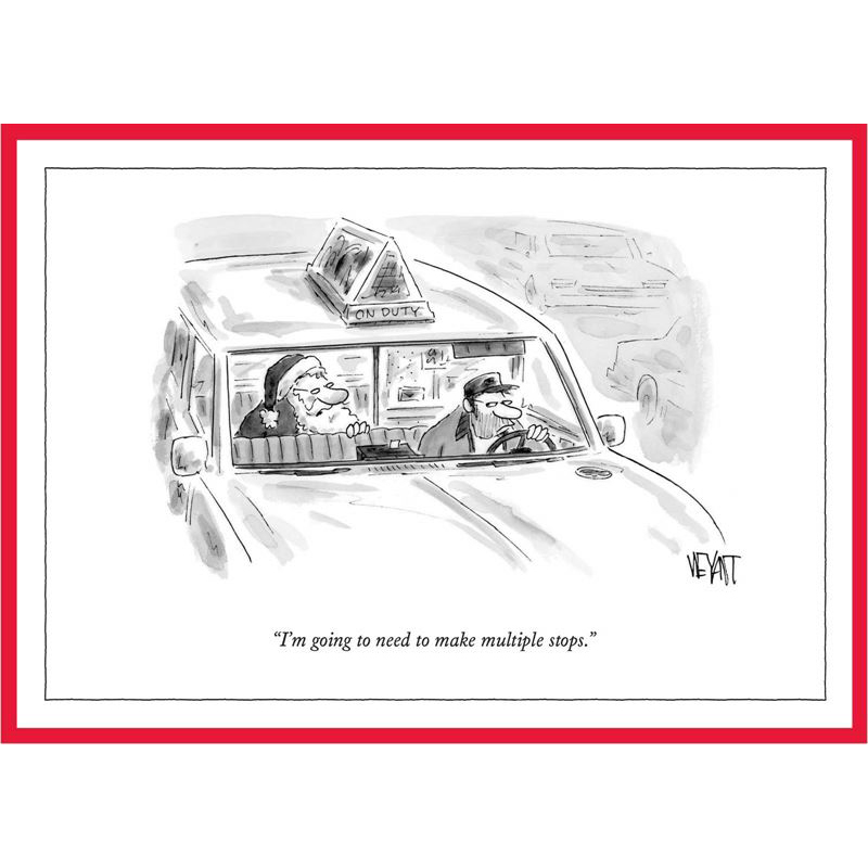 New Yorker Multiple Stops Card