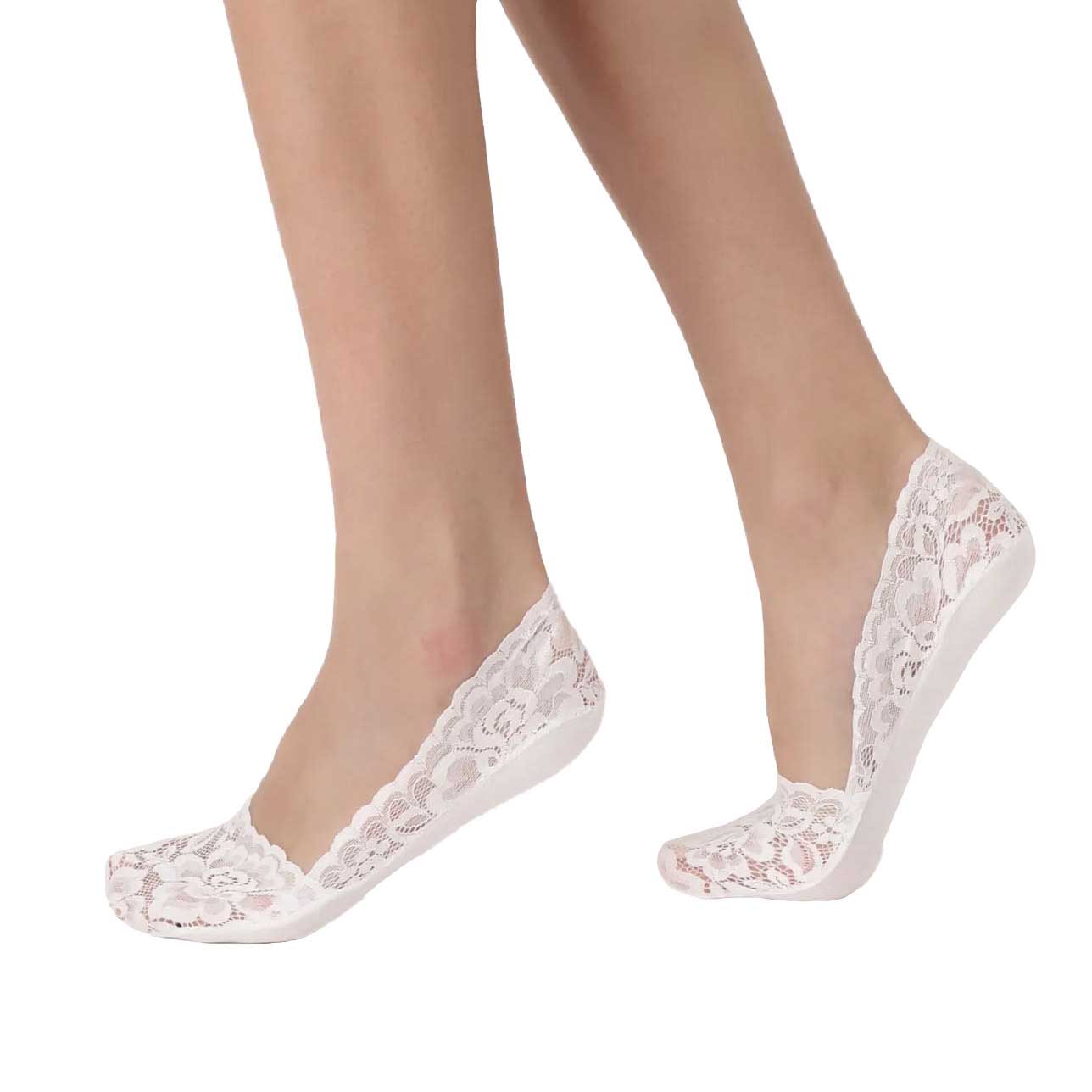 Oroblu Lacy No Show Socks