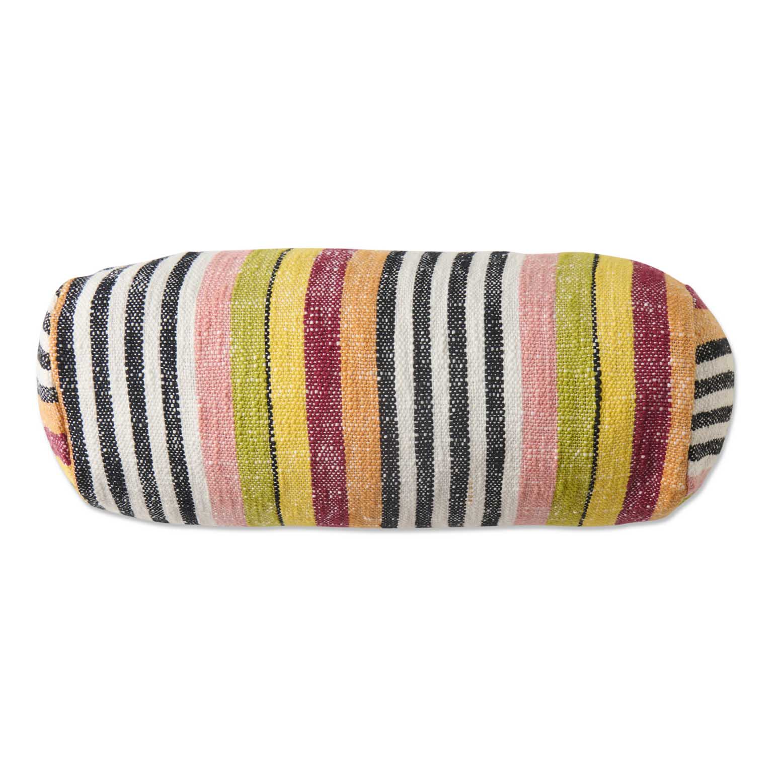 Kip&Co Casablanca Stripe Woven Bolster Cushion