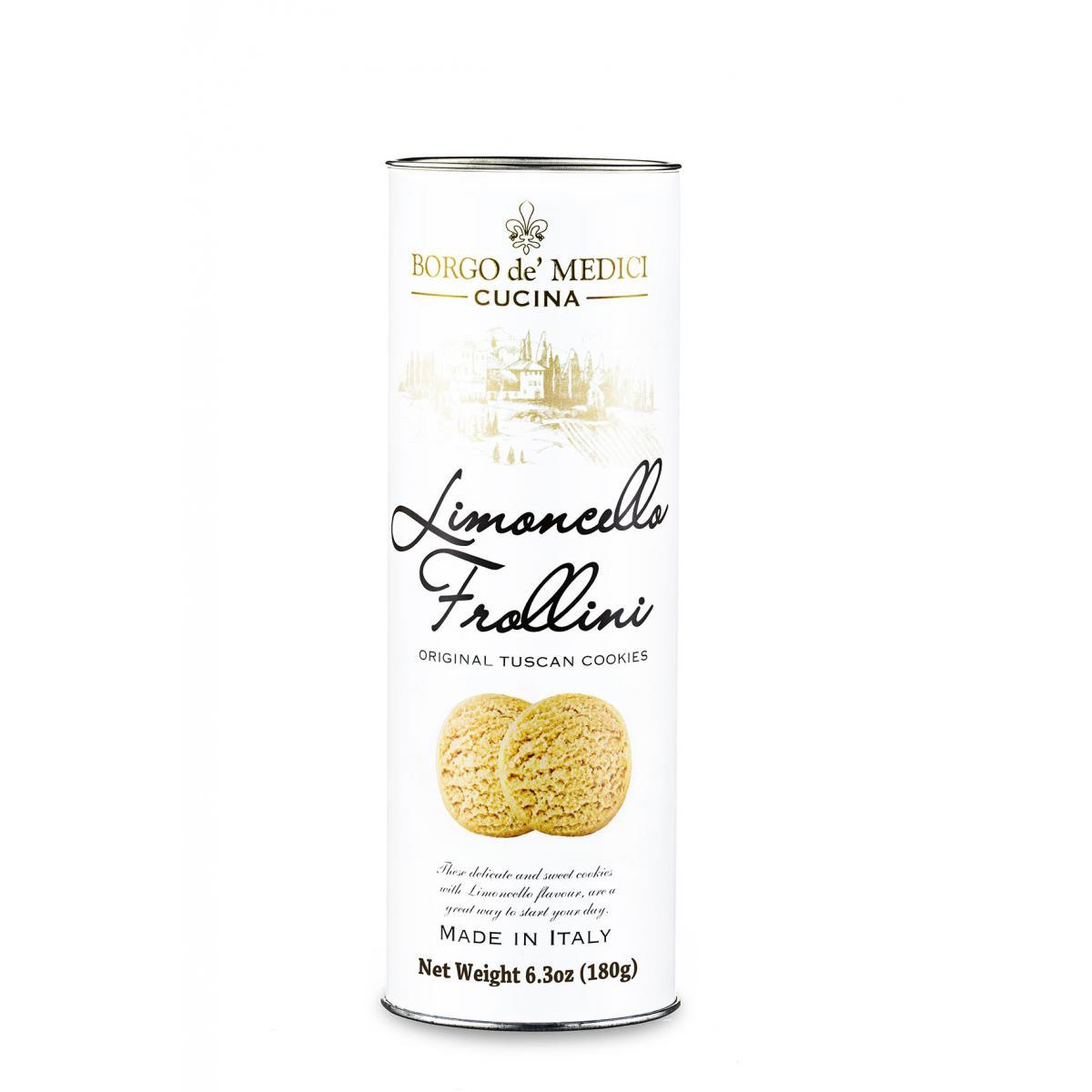 Borgo de Medici Limoncello Italian Shortbreads In Tube 180g