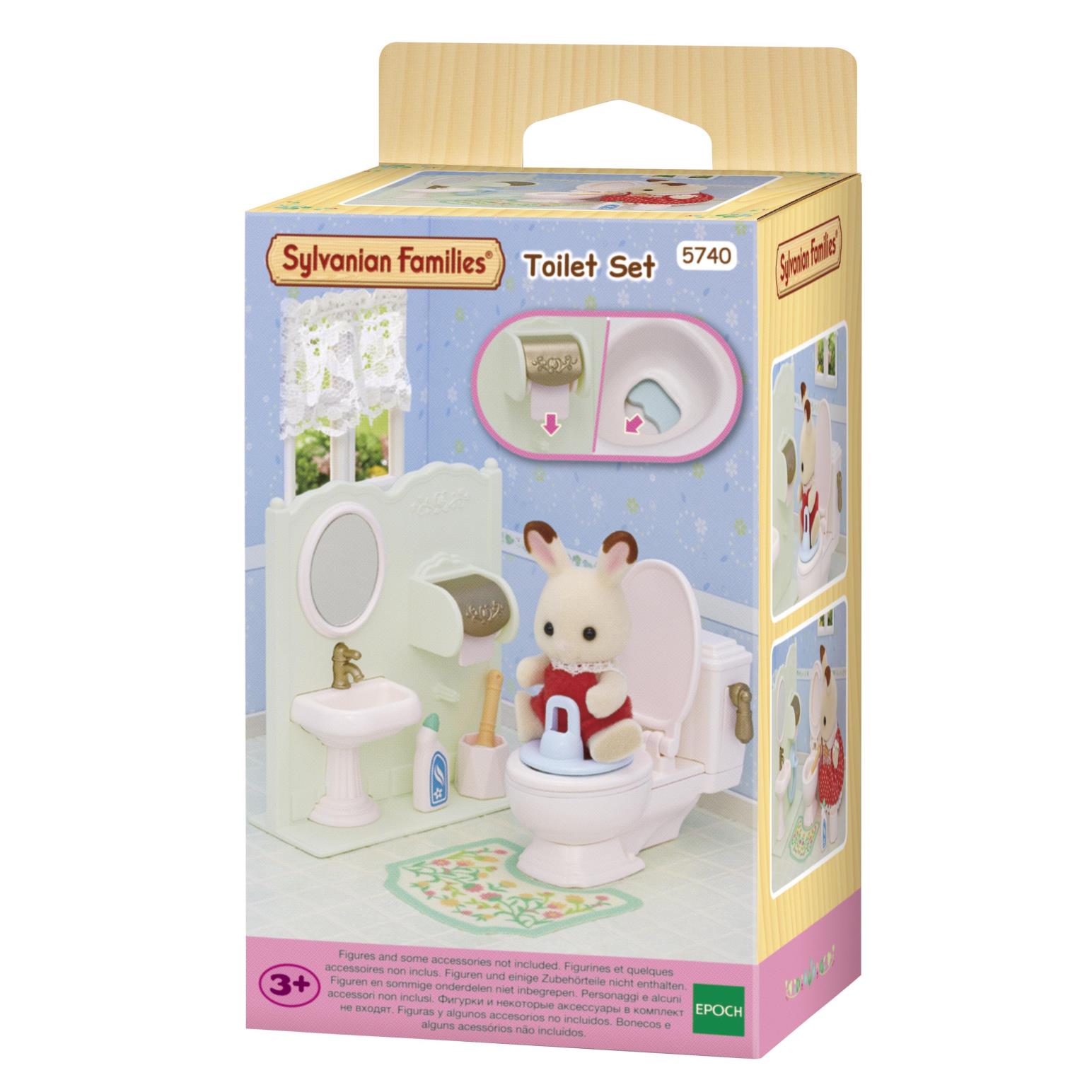 Sylvanian Families Toilet Set
