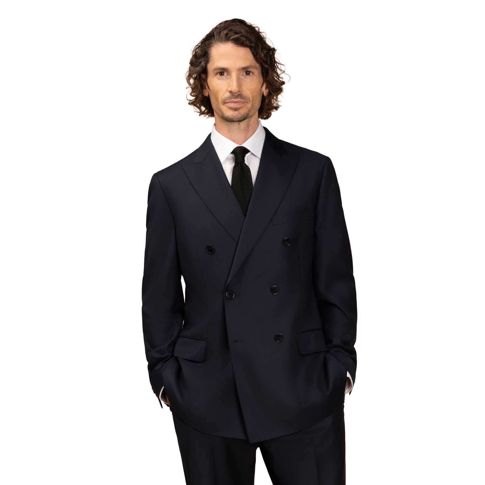 Rembrandt Doppio Twill Double Breasted Jacket