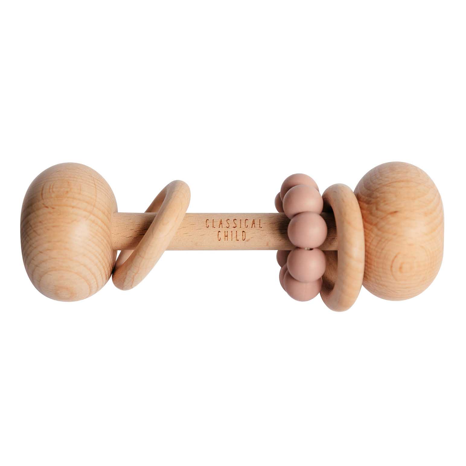 Classical Child Beech Rattle