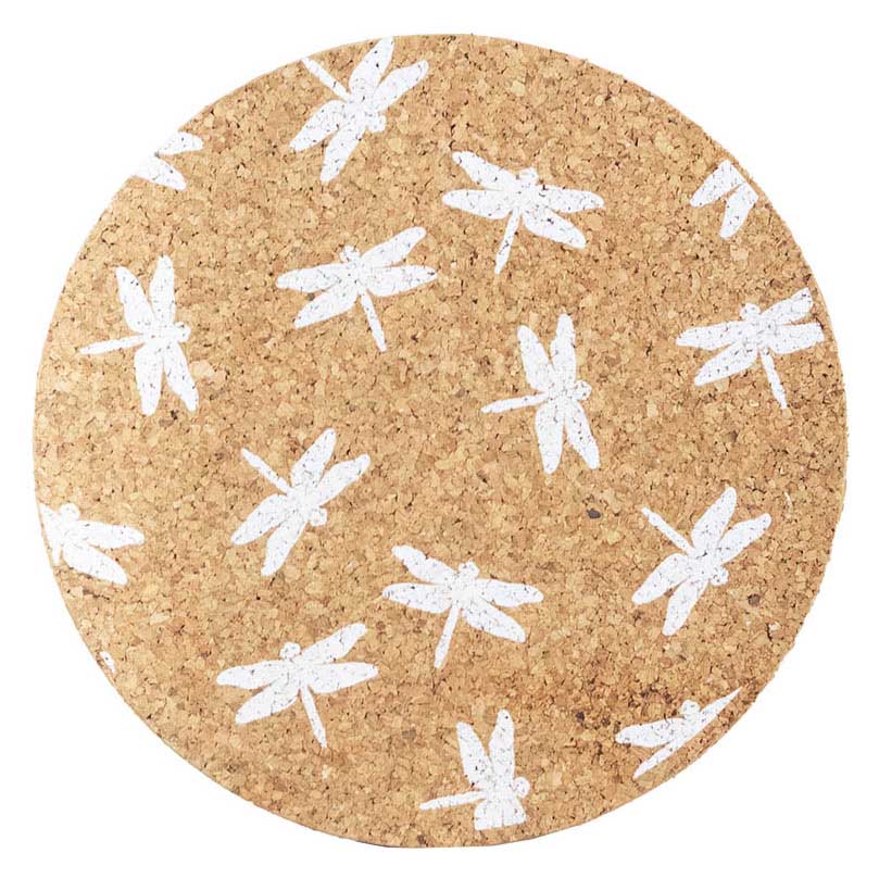 Selbrae House Cork Pot Stand - Dragonfly
