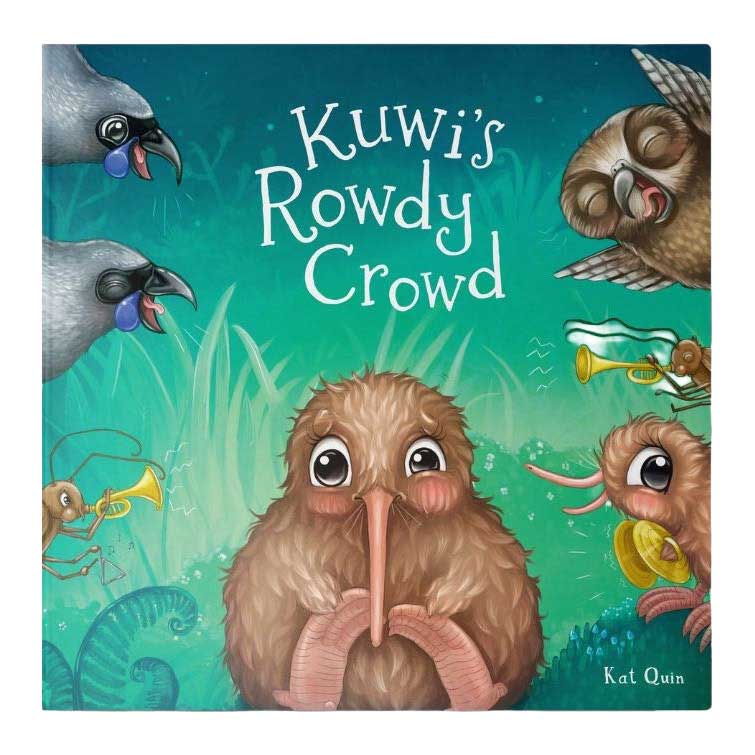 Tikitibu Kuwi's Rowdy Crowd - Board Book