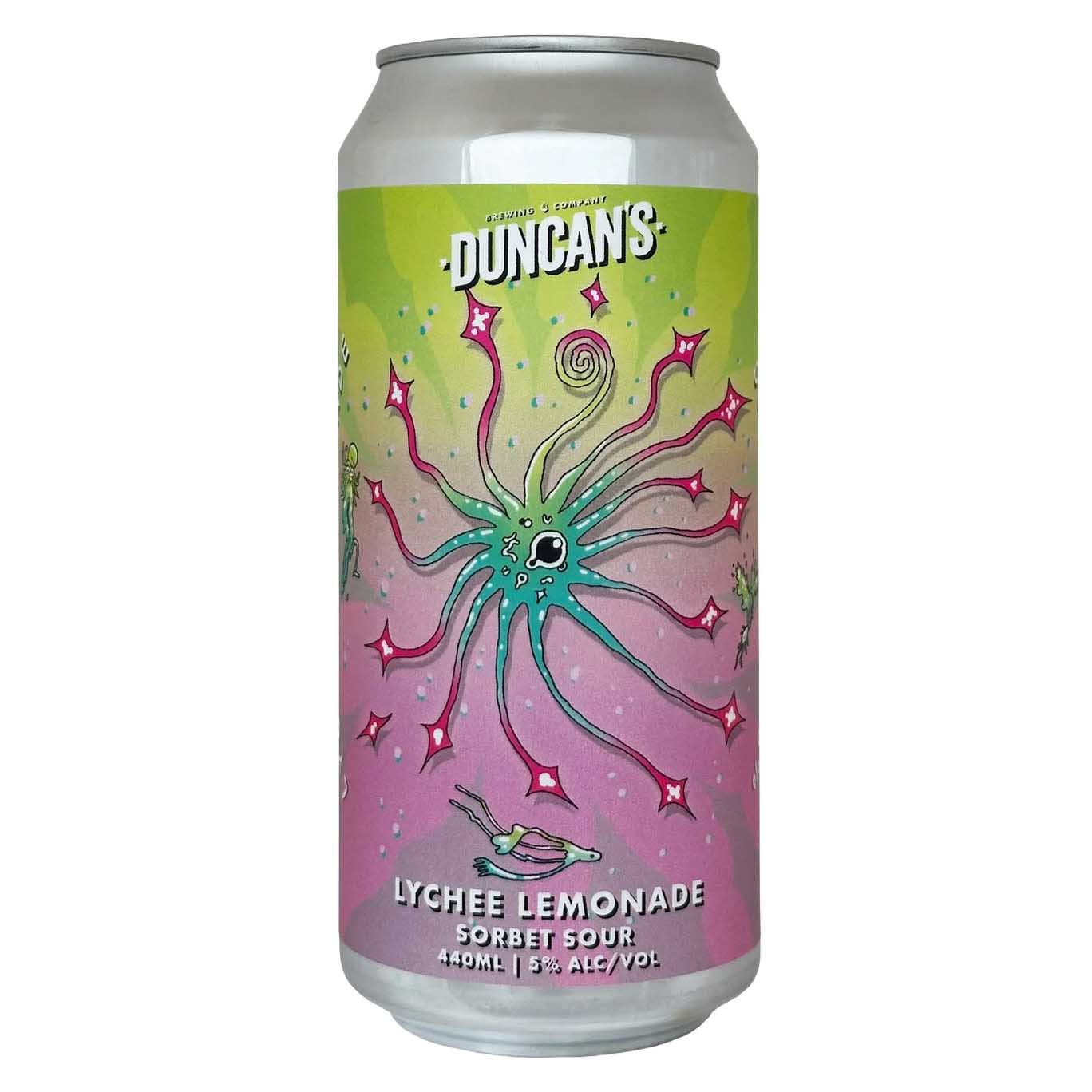 Duncan's Lychee Lemonade Sorbet Sour 5% 440ml