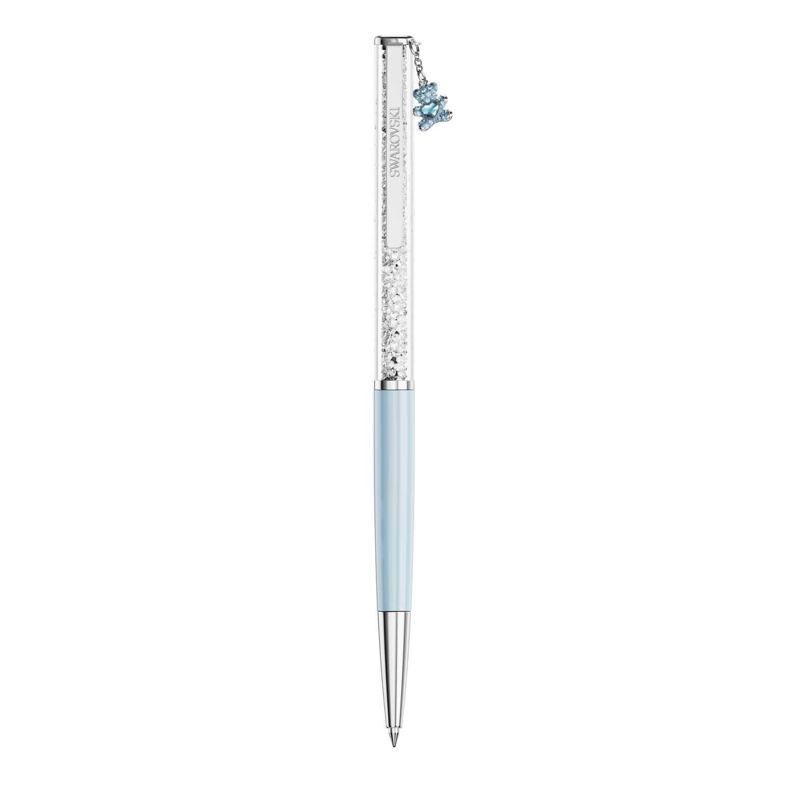 Swarovski Crystalline Ballpoint Pen - Blue Teddy