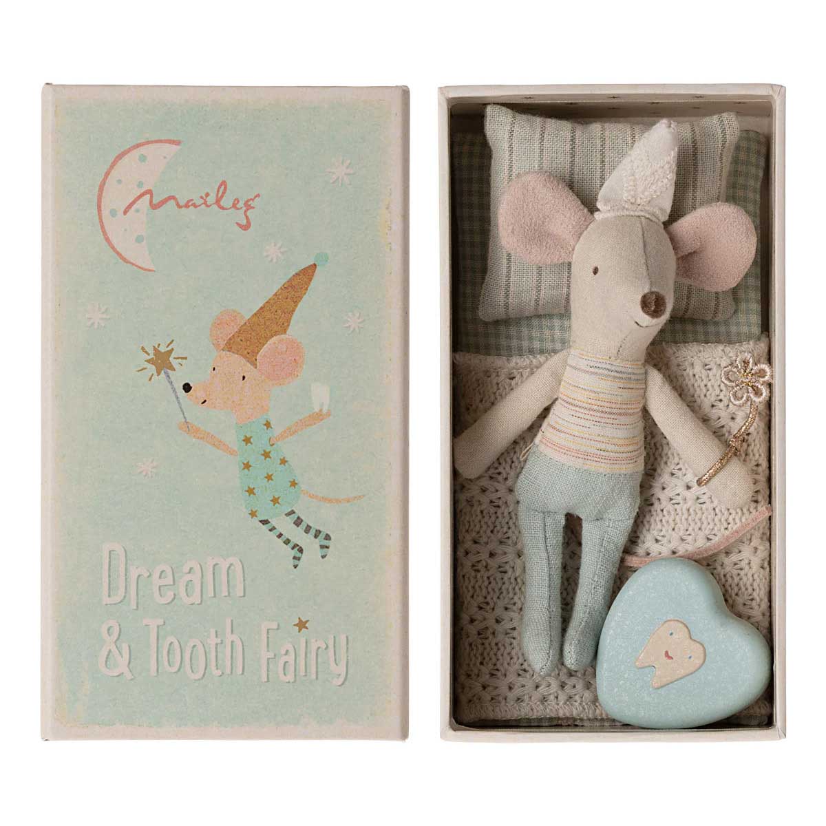 Maileg Tooth Fairy Mouse Little Brother In Box