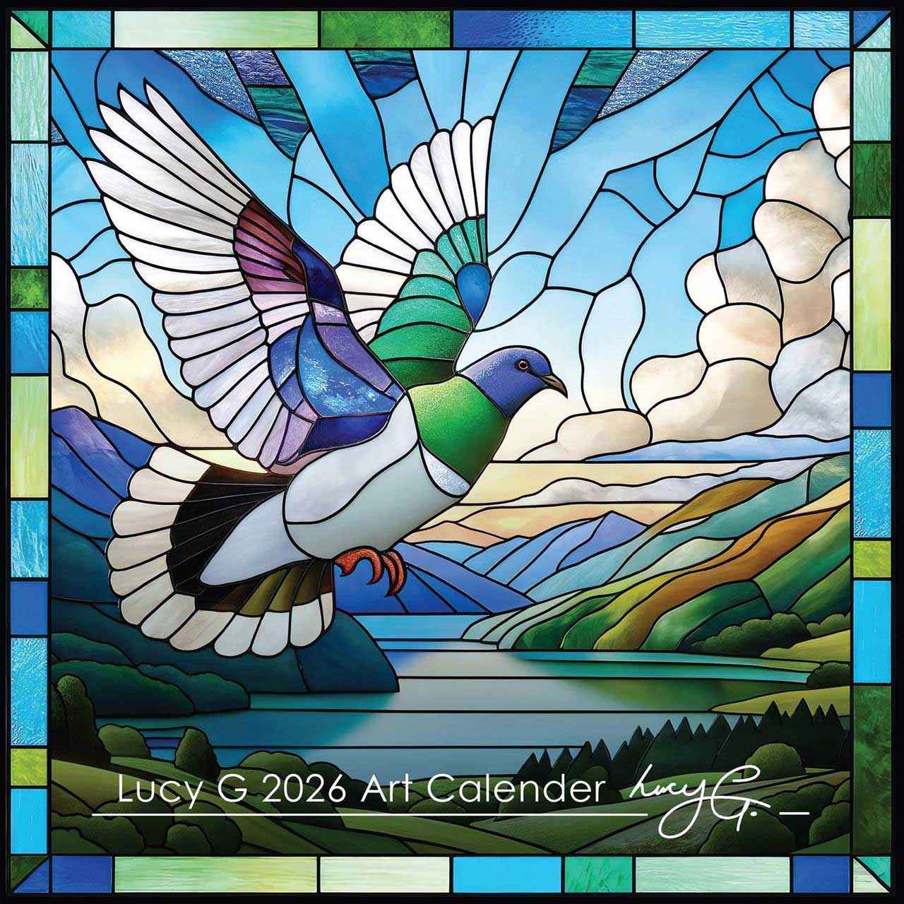 Lucy Gauntlet 2026 Wall Calendar