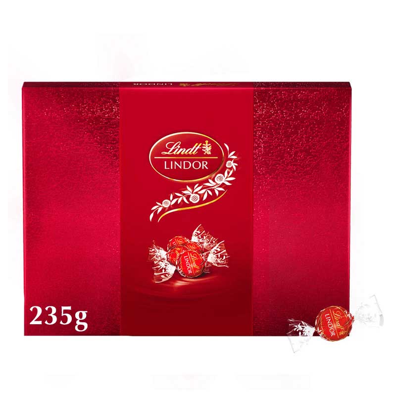 Lindt LINDOR Milk Gift Box 235g
