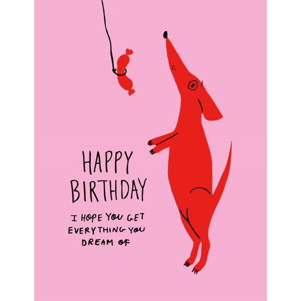 Dog Dreams Card