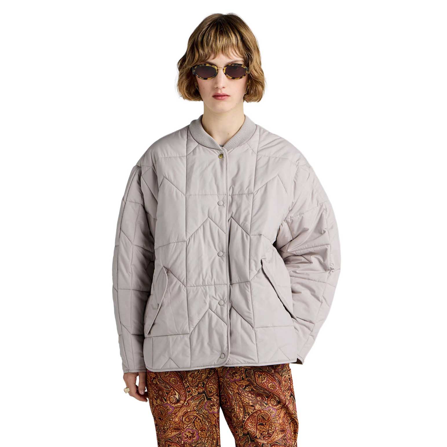 Karen Walker Quilted Monogram Jacket