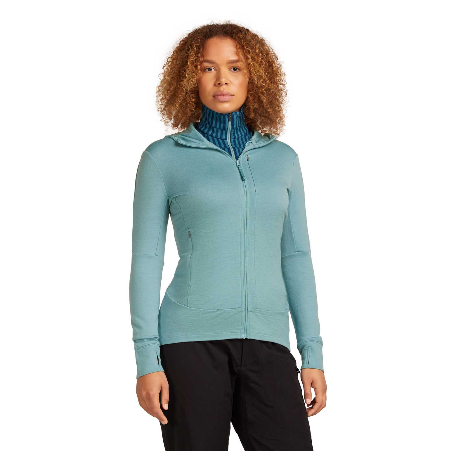 Icebreaker W Merino 260 Quantum LS Zip Hoodie