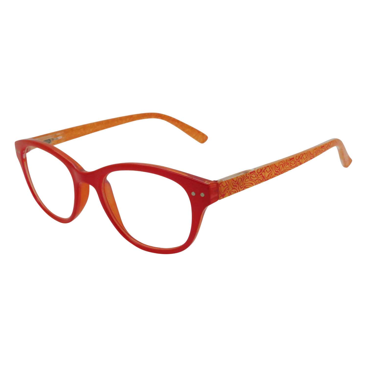 On the Nose Tortoise Glasses- Red