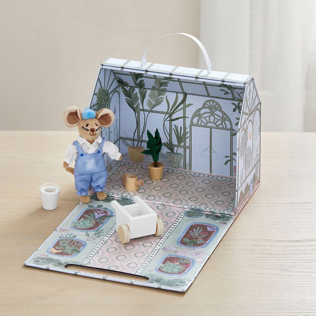 Pottery Barn Kids Greenhouse Dollhouse Set