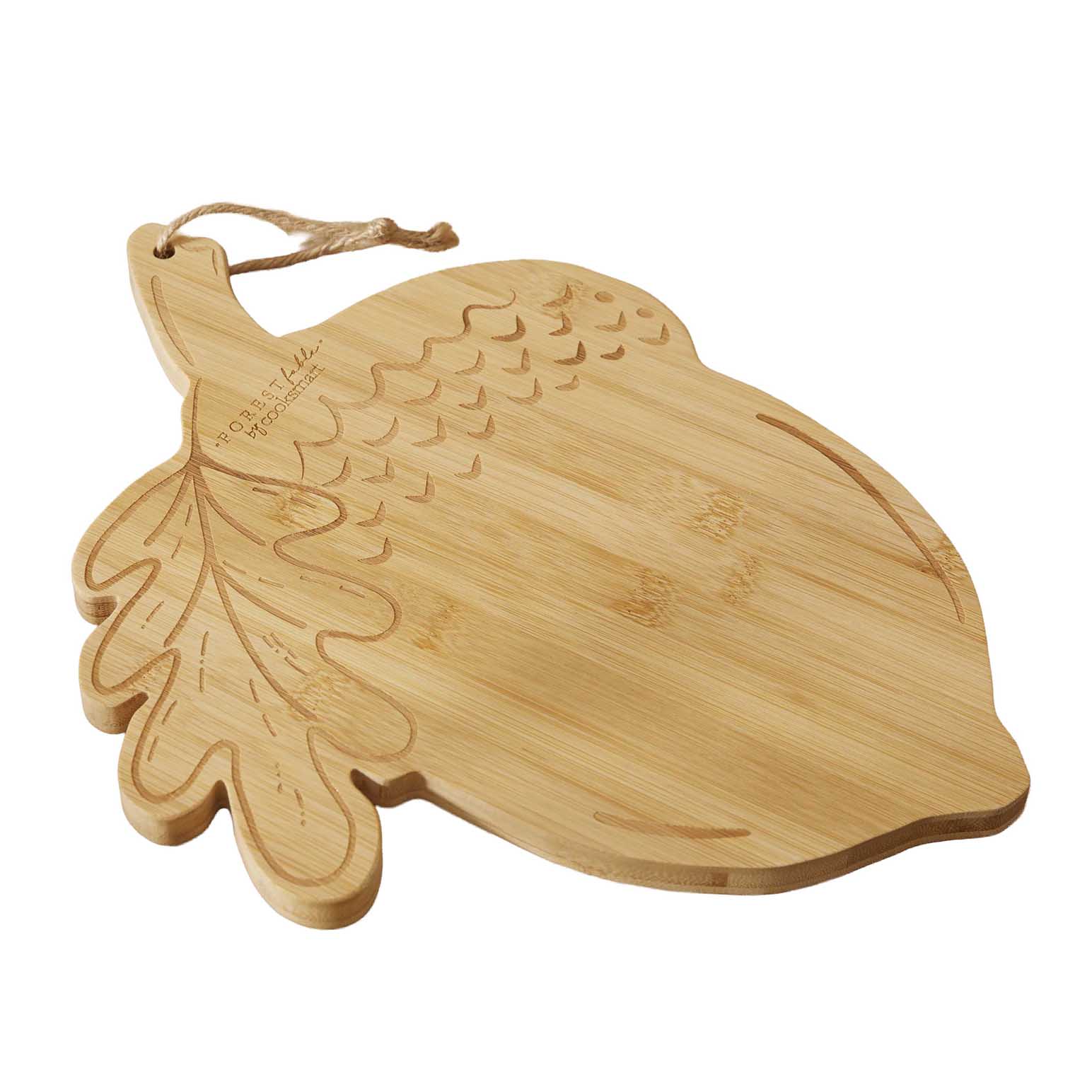 Cooksmart Forest Fable Bamboo Acorn Board