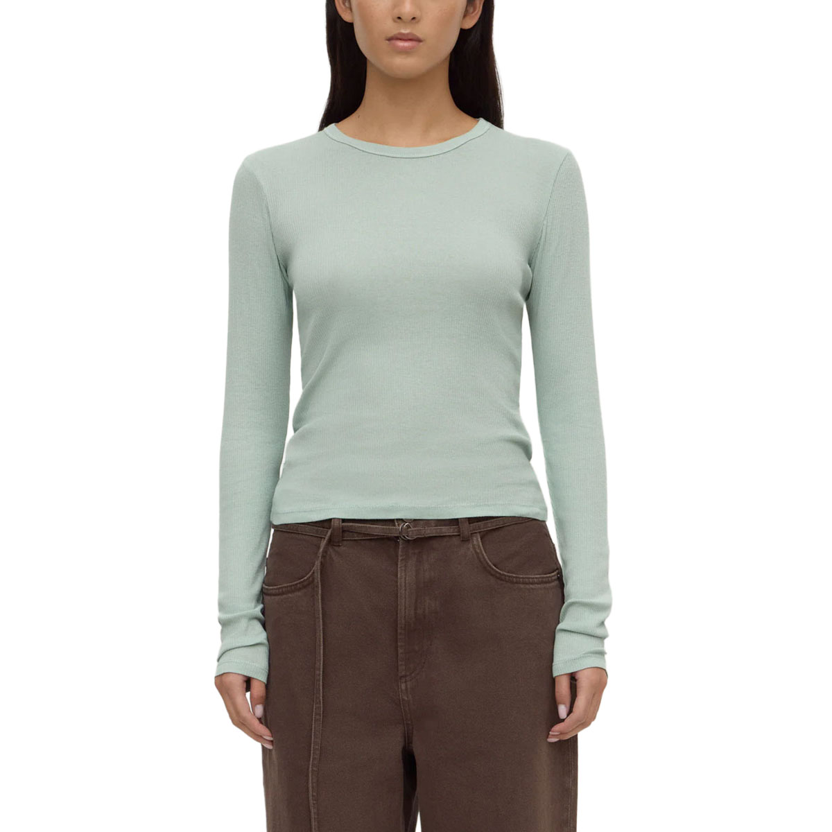 Assembly Label Zali Long Sleeve Tee Mint