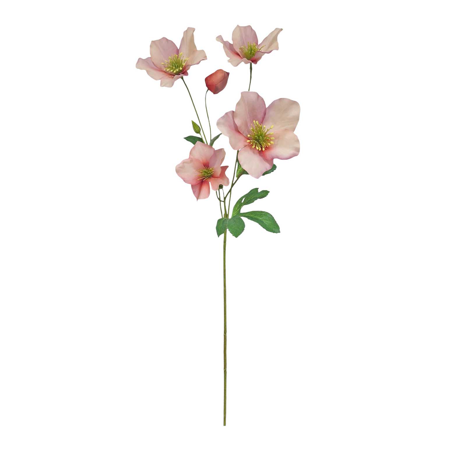 Alison's Acquisitions Full Bloom Christmas Rose Salmon