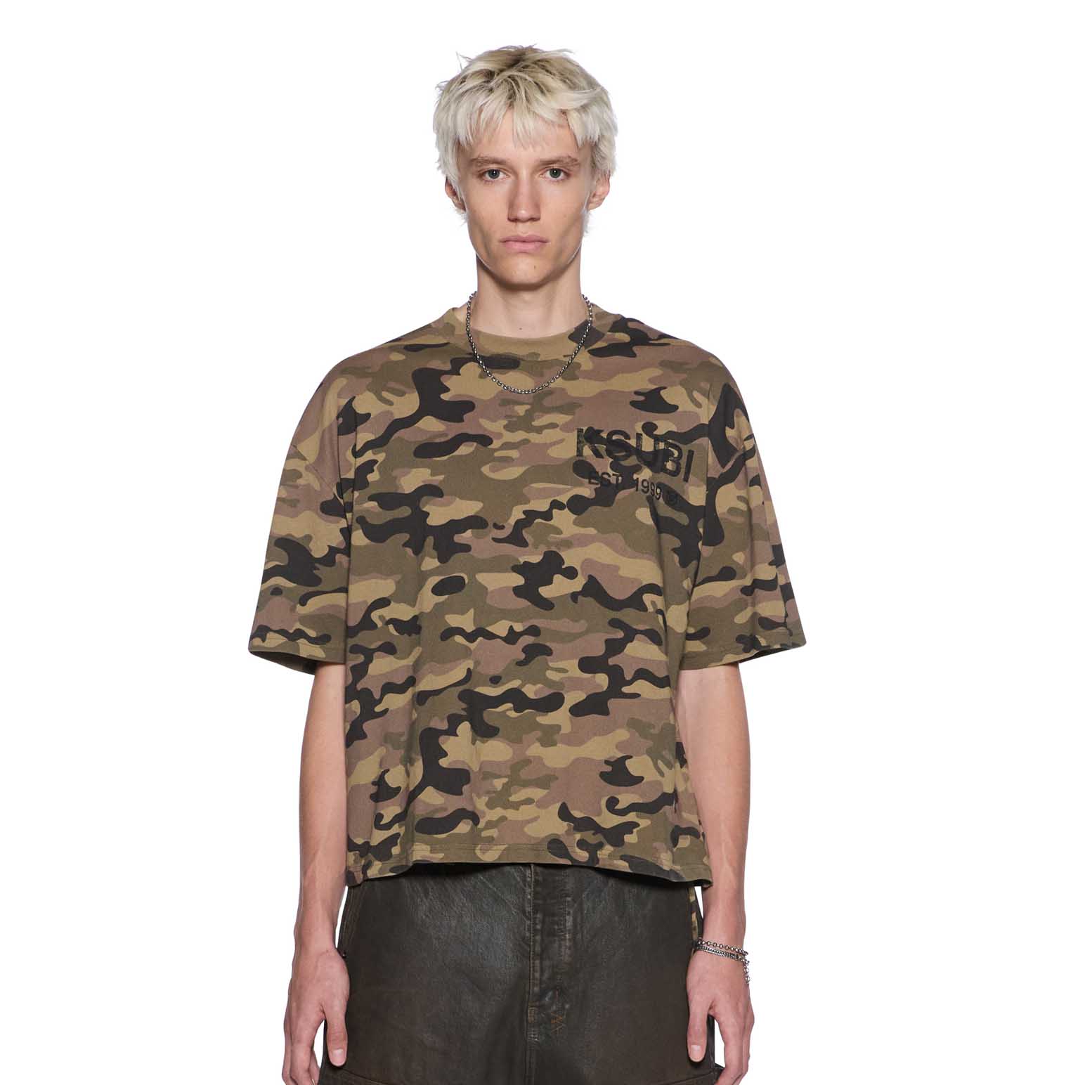 Ksubi State Halen SS Tee Camo